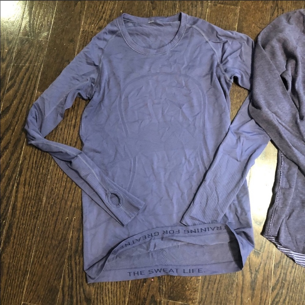 Lululemon purple swiftly 10